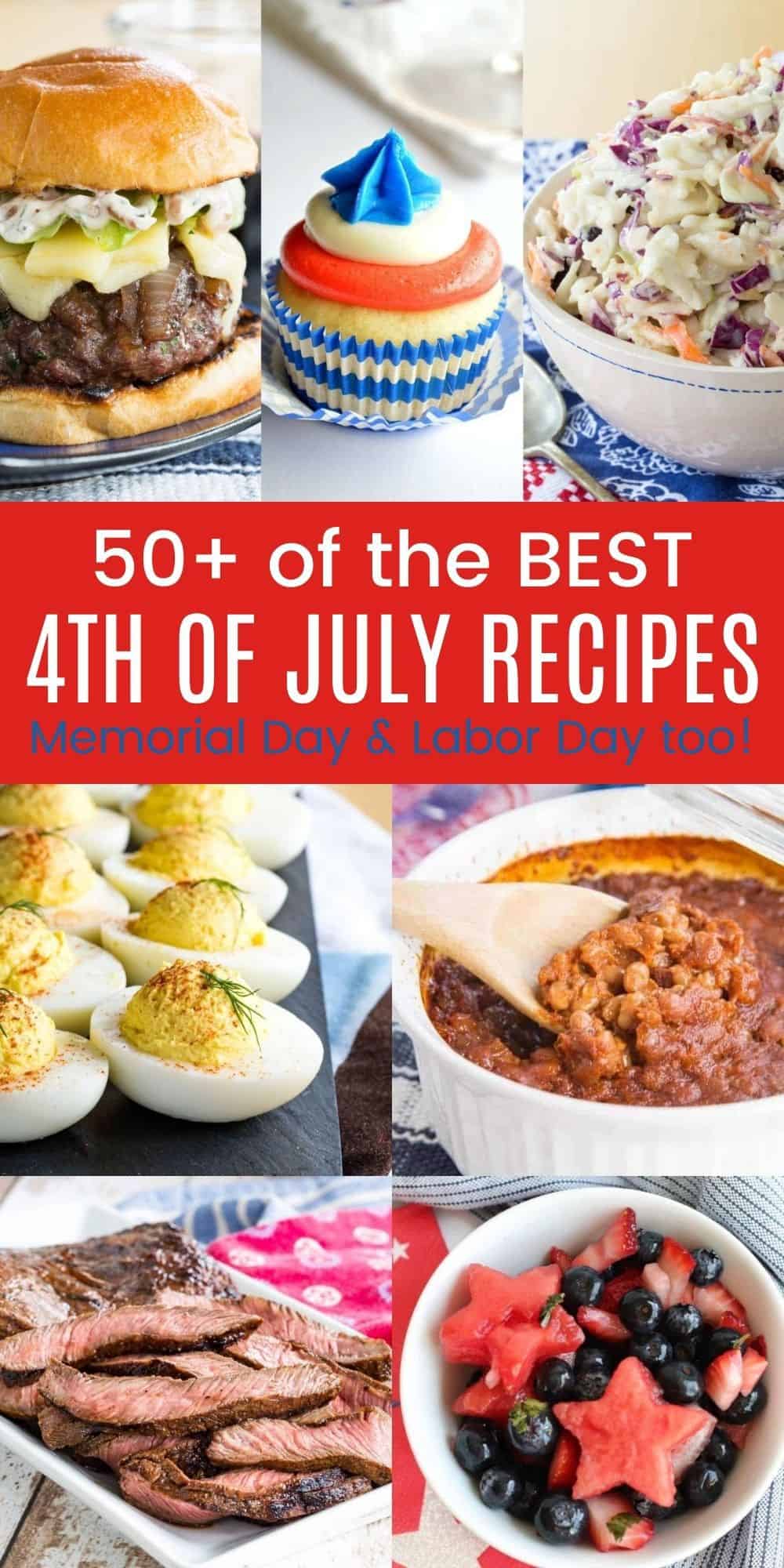 50+ Gluten Free 4th of July Recipes | Cupcakes & Kale Chips