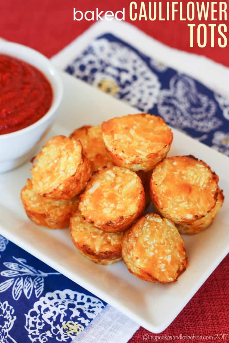 Baked Cauliflower Tots Recipe