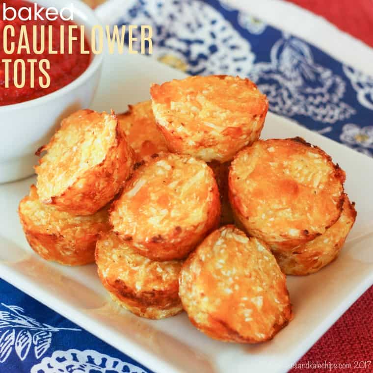 Cauliflower Tots (Baked or Air Fryer) - The Natural Nurturer