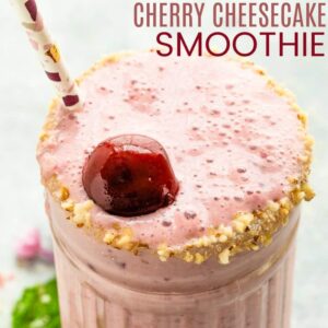 Cherry Cheesecake Smoothie
