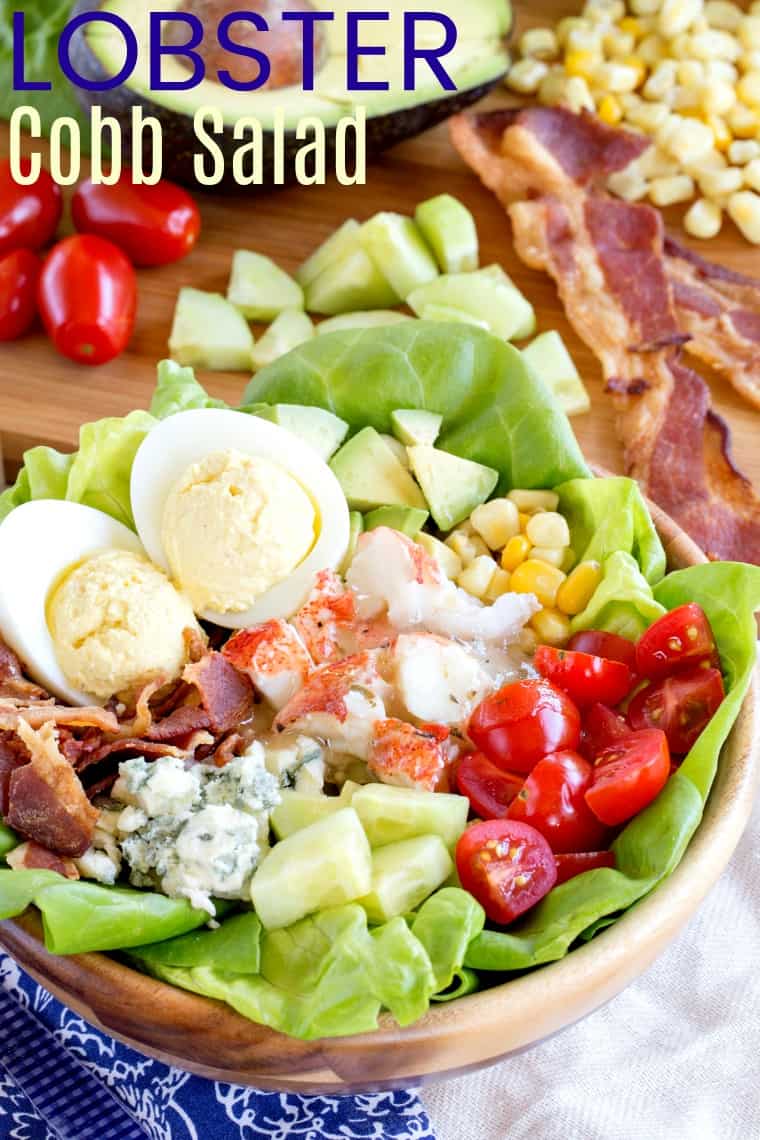 Summer Berry & Candied Bacon Cobb Salad