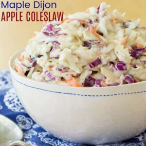 Maple Dijon Coleslaw without Mayo