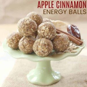 Apple Cinnamon Energy Balls Recipe