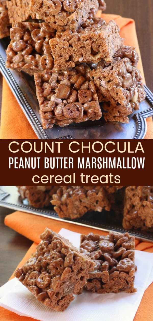 Count Chocula Peanut Butter Treats | Cupcakes & Kale Chips