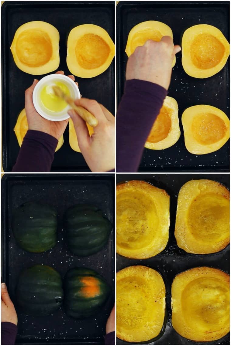 roast acorn squash oven