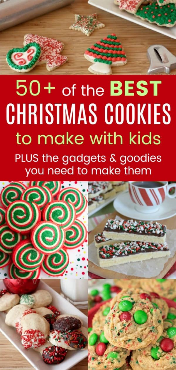 50+ of the BEST Christmas Cookies for Baking with Kids Easy Ideas!