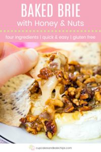brie honey baked nut nuts cheese easy