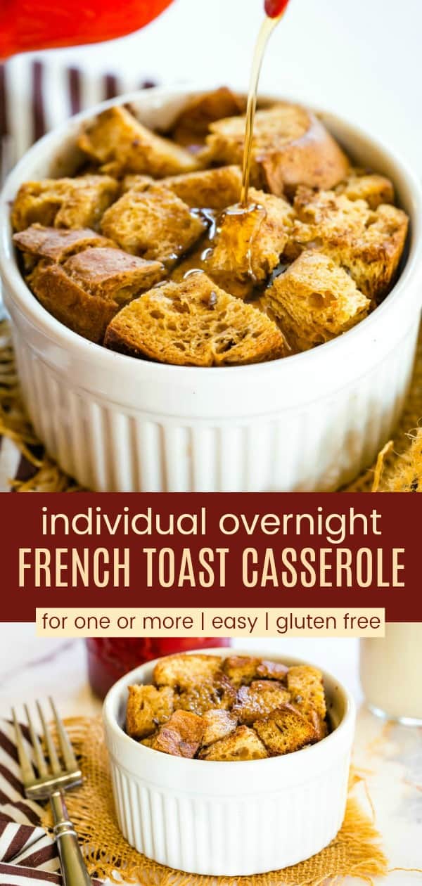 Mini Gluten Free French Toast Casserole - Cupcakes & Kale Chips