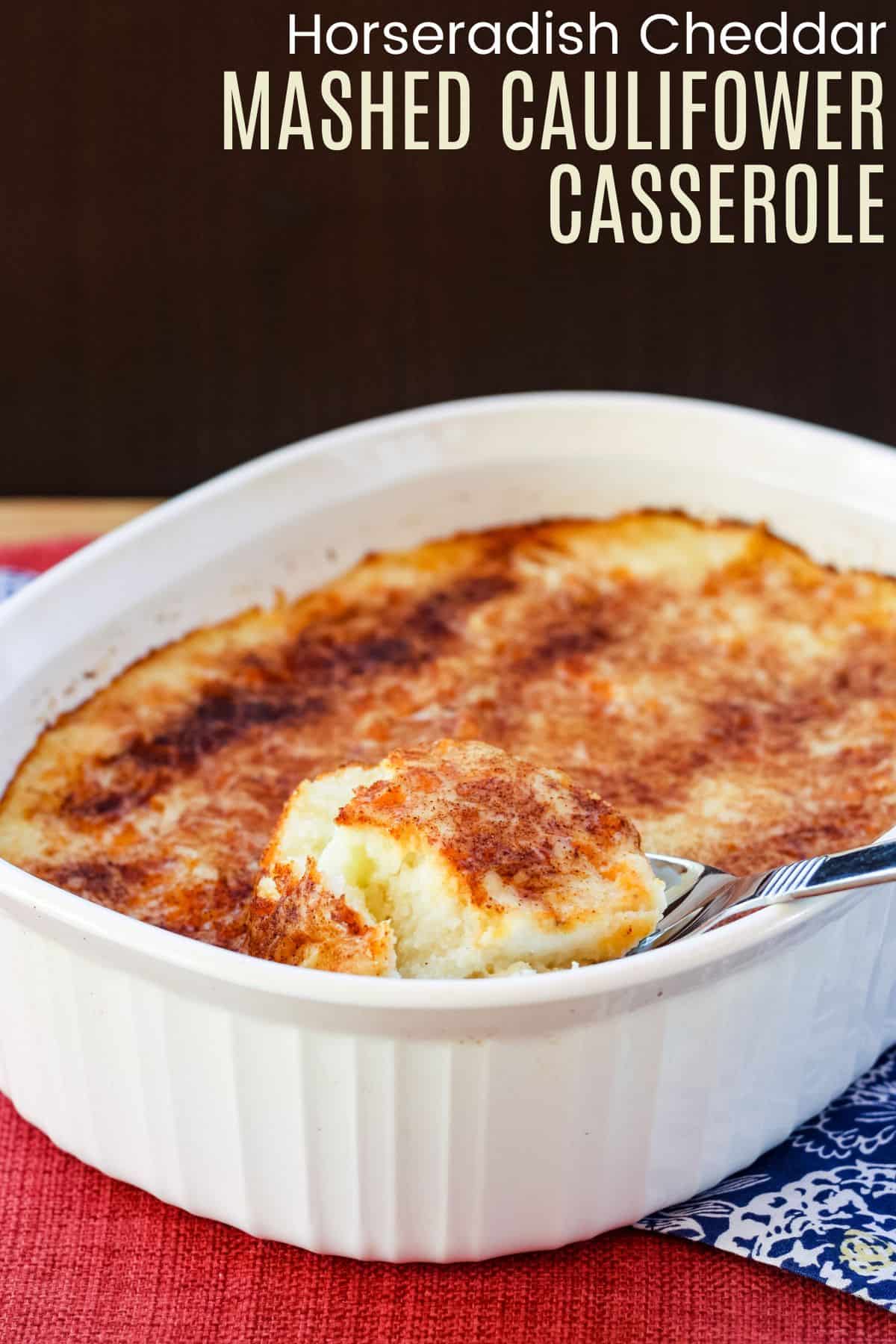 Horseradish Cheddar Cauliflower Casserole Cupcakes & Kale Chips