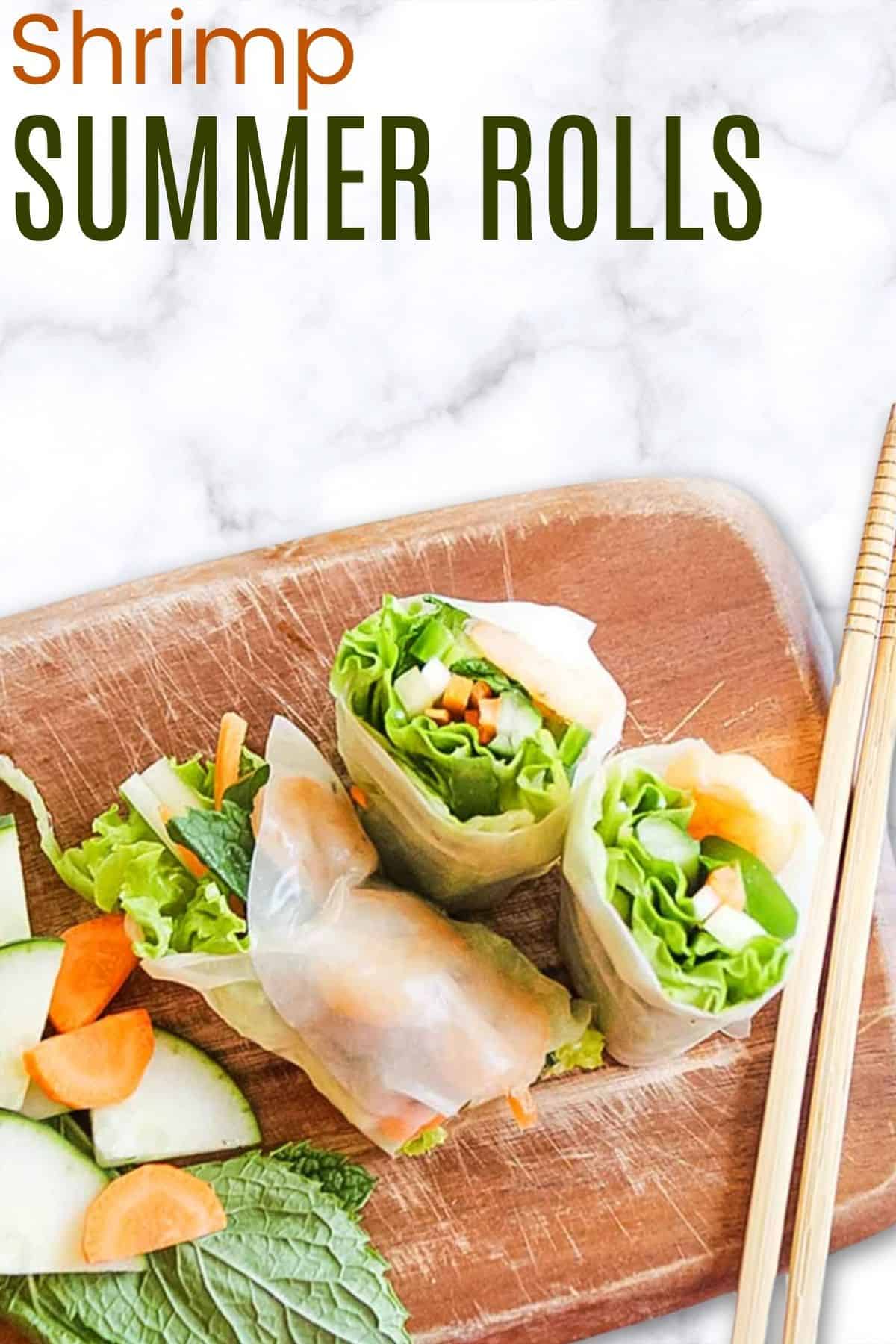 Shrimp Summer Rolls | Cupcakes & Kale Chips