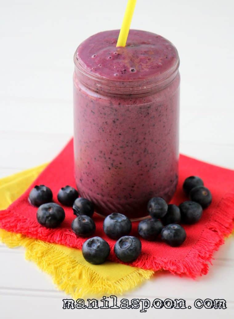 20+ Of The BEST Blueberry Smoothie Recipes