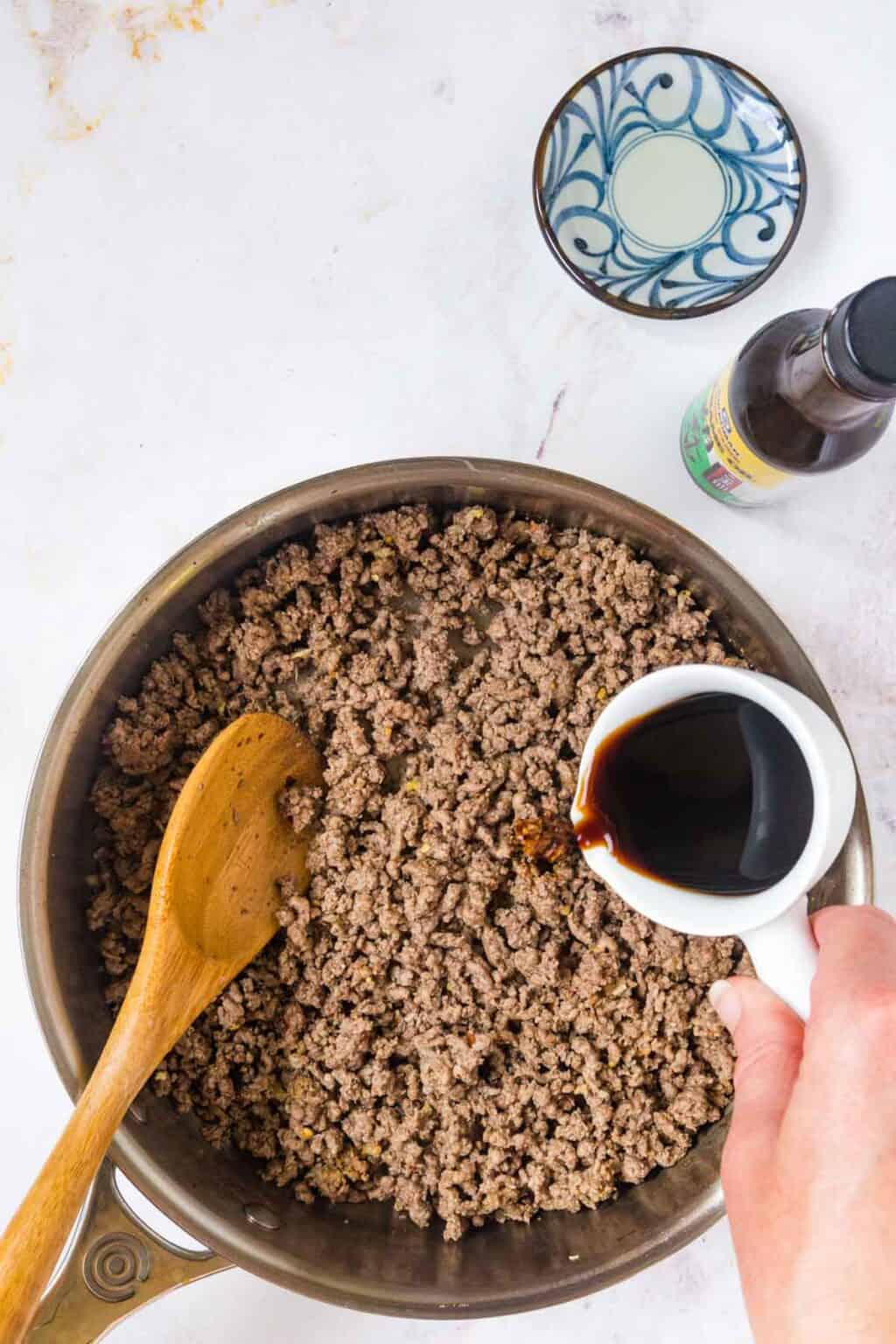 Easy Ground Beef Egg Roll in a Bowl | Cupcakes & Kale Chips
