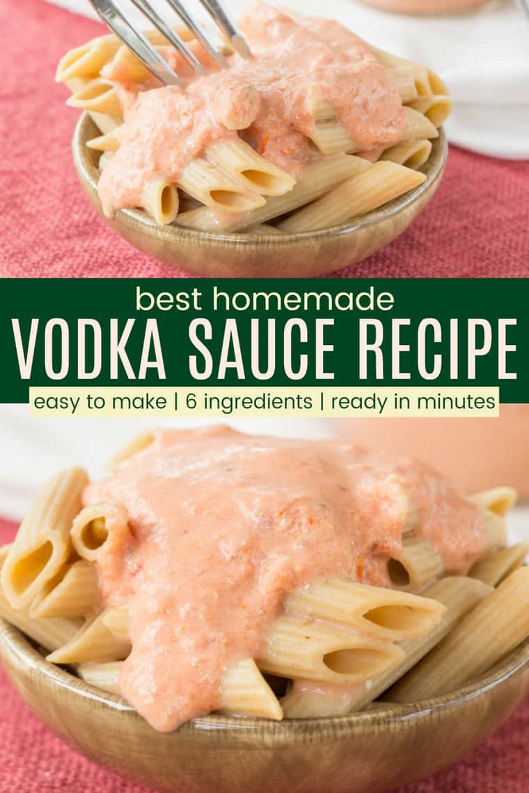 Easy Homemade Vodka Sauce Recipe Cupcakes & Kale Chips
