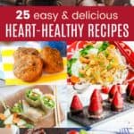 Heart Healthy Diet Recipes Collage