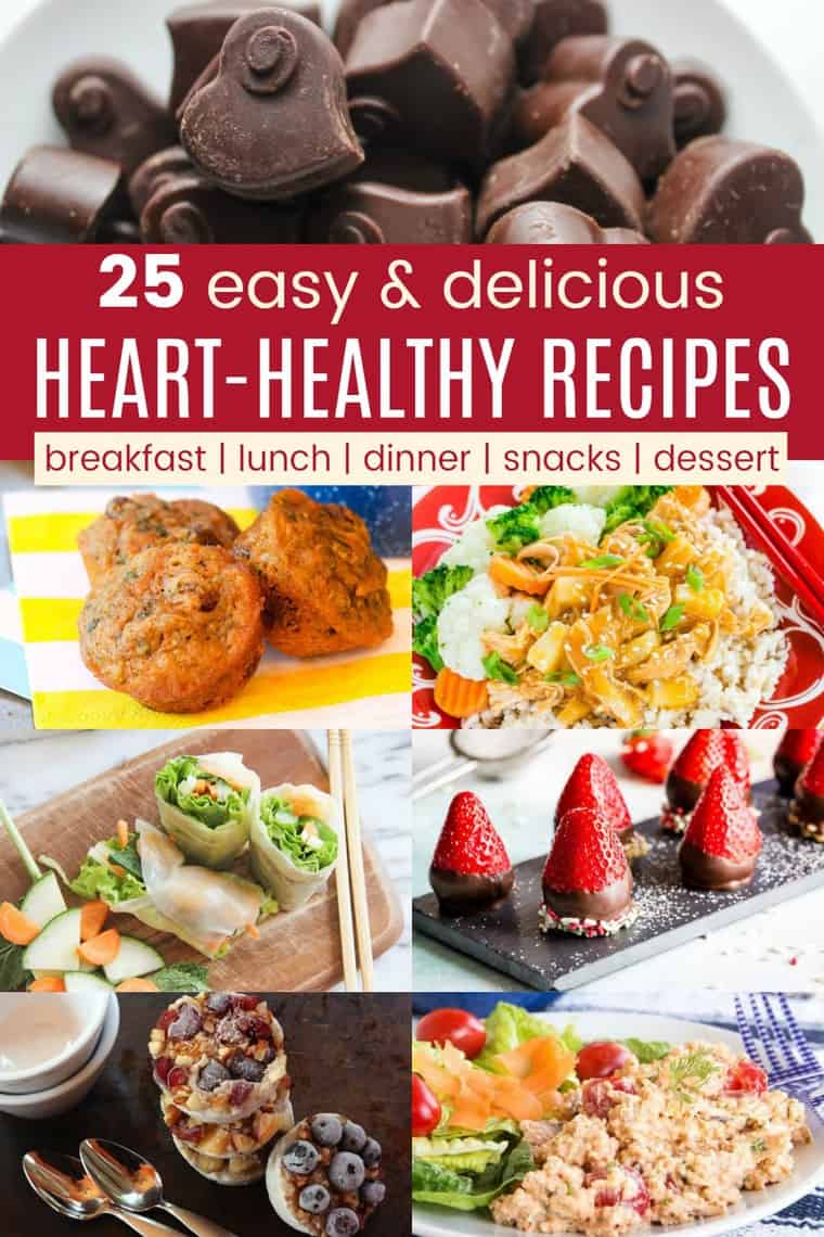 Heart healthy delicious recipes - startsilope