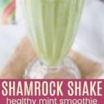 Mint Smoothie Shamrock Shake Pinterest Collage