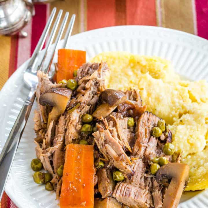 Slow Cooker Pot Roast with Mushrooms Cupcakes & Kale Chips