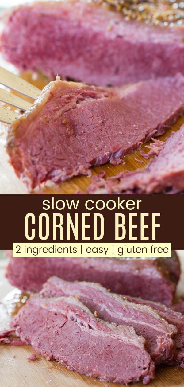 Easy Slow Cooker Corned Beef | Cupcakes & Kale Chips