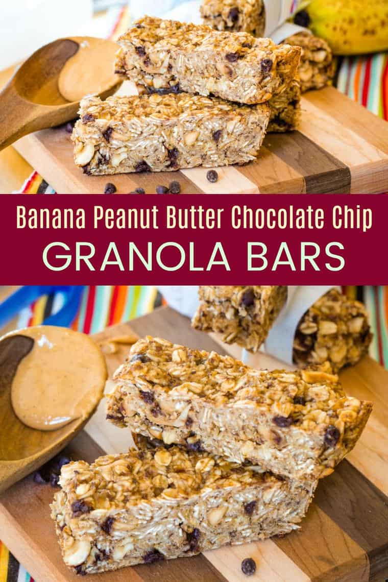 Peanut Butter Chocolate Chip Granola Bars - Cupcakes & Kale Chips