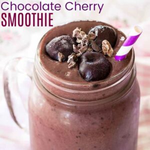 Cherry Chocolate Smoothie Recipe featured image