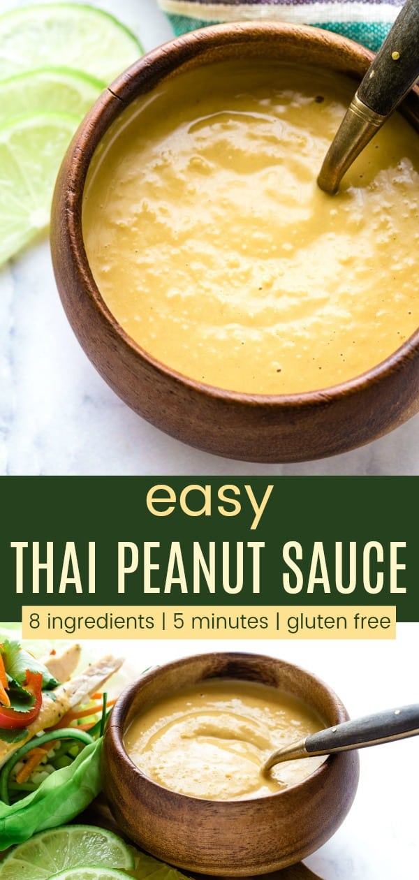 Easy Thai Peanut Sauce Recipe Cupcakes & Kale Chips