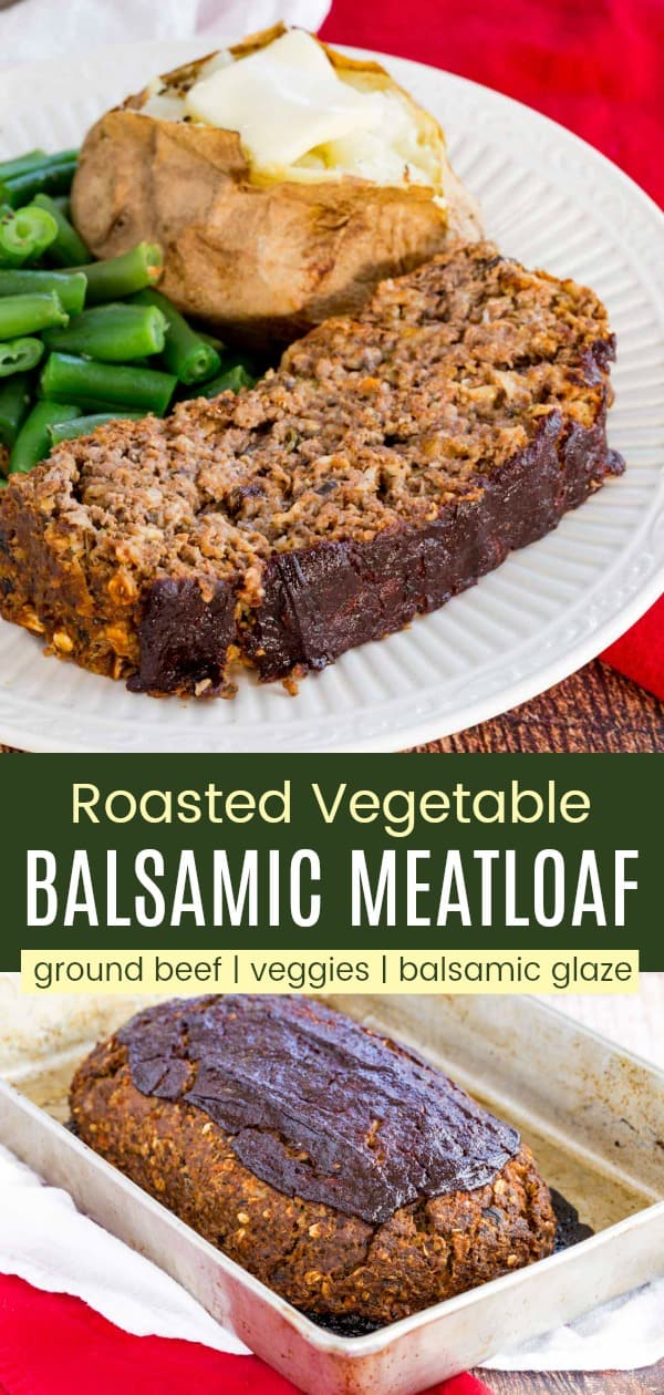 Roasted Vegetable Balsamic Meatloaf Recipe Cupcakes & Kale Chips