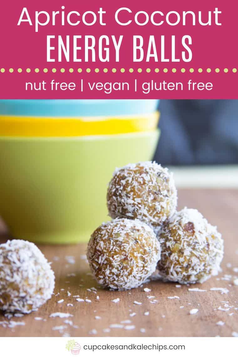 Coconut Apricot Energy Balls Recipe Cupcakes & Kale Chips