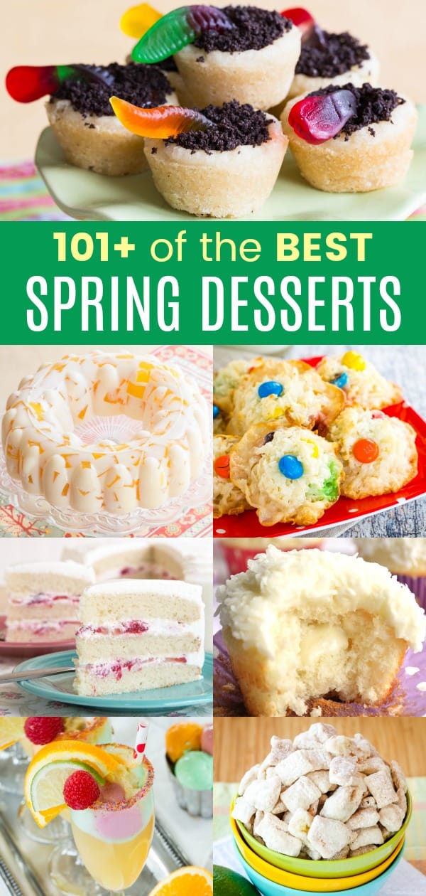 101+ of the Best Spring Desserts for Easter, Mother's Day & More