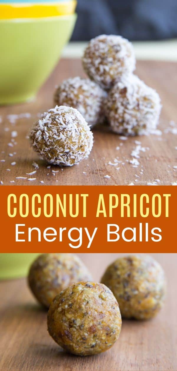 Coconut Apricot Energy Balls Recipe Cupcakes & Kale Chips