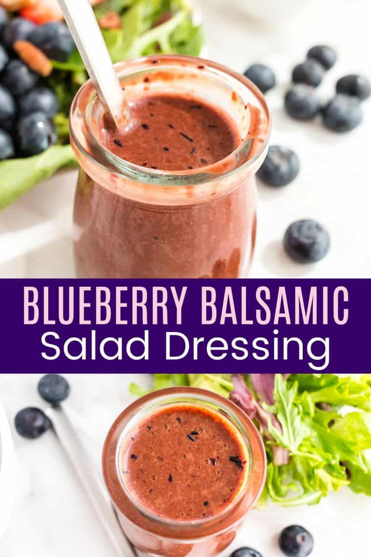 Balsamic Blueberry Vinaigrette Salad Dressing Cupcakes & Kale Chips