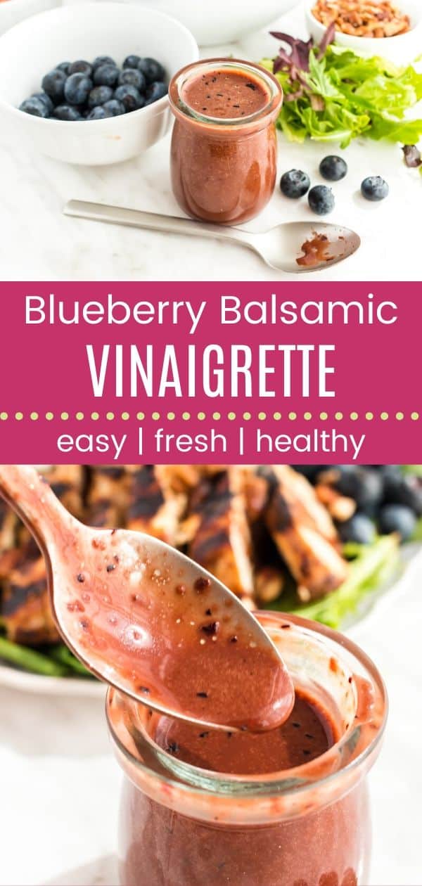 Balsamic Blueberry Vinaigrette Salad Dressing Cupcakes & Kale Chips