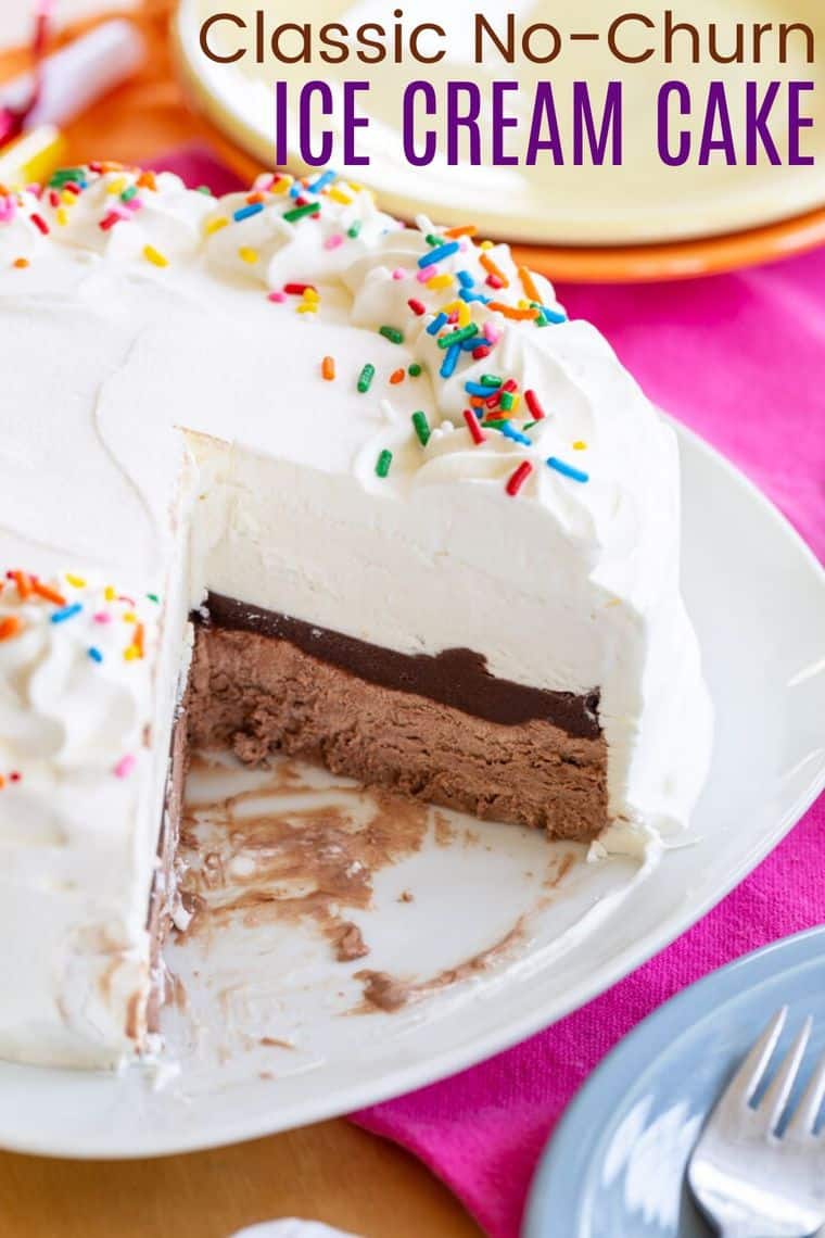 Easy Homemade Ice Cream Cake | Cupcakes & Kale Chips