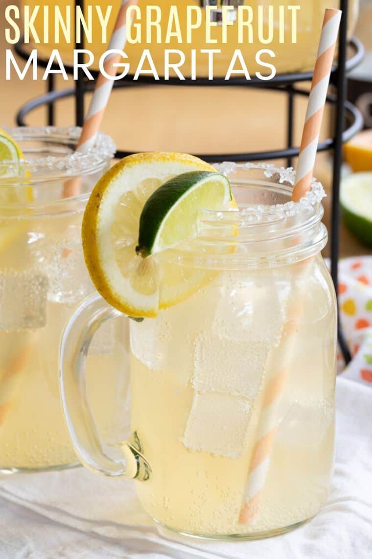 Skinny Grapefruit Margarita Recipe Cupcakes & Kale Chips