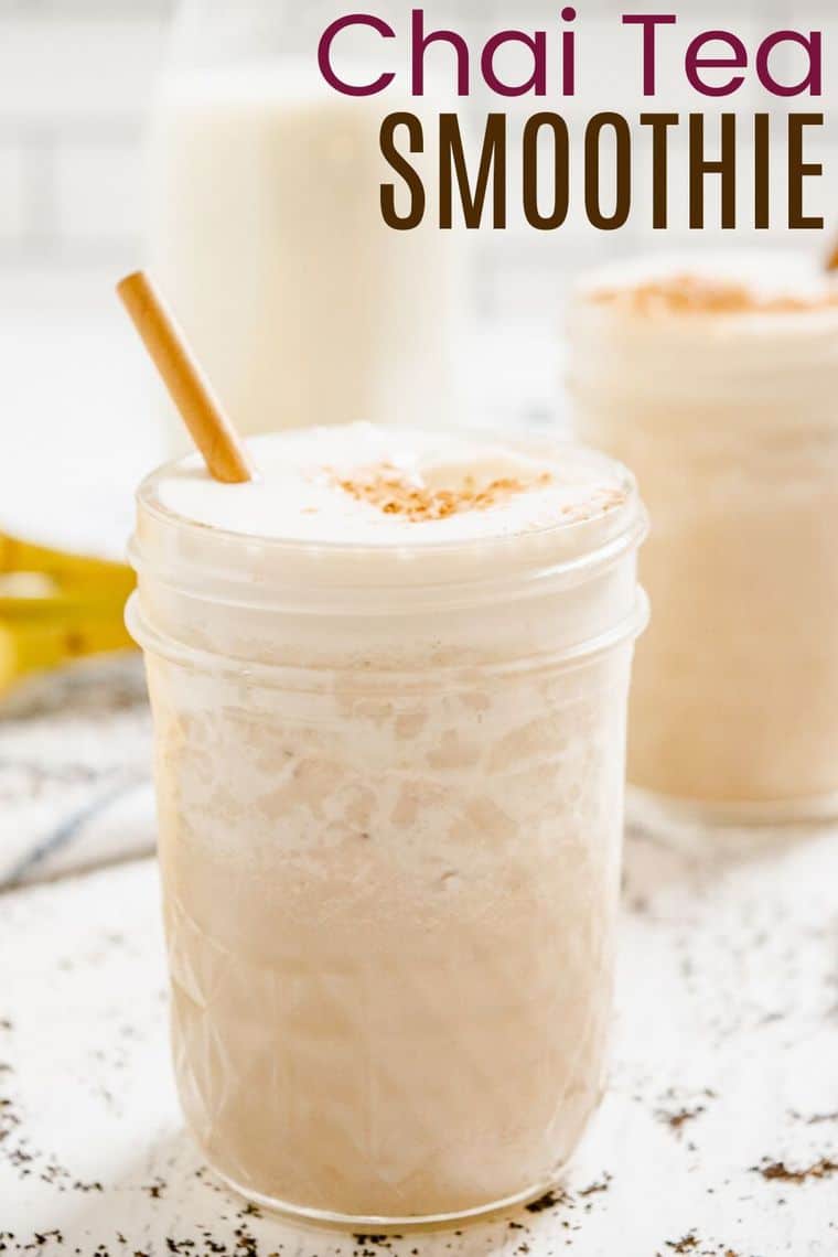 Chai Smoothie Healthy Chai Tea Frappuccino Cupcakes & Kale Chips