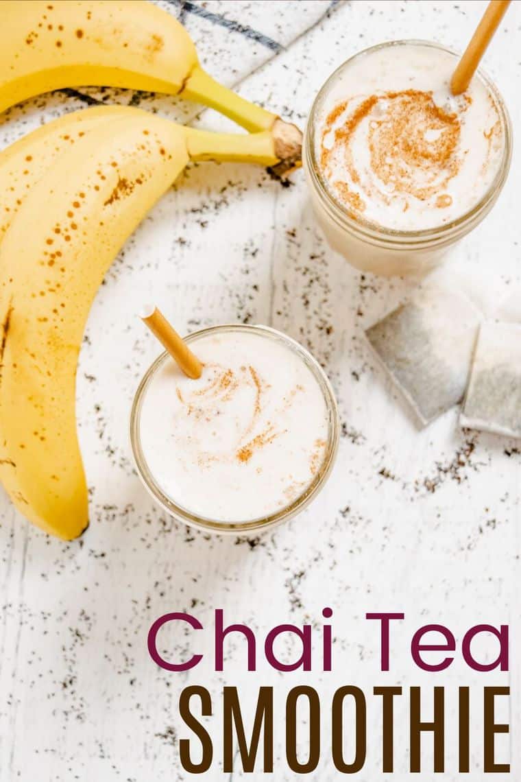 Chai Smoothie Healthy Chai Tea Frappuccino Cupcakes & Kale Chips