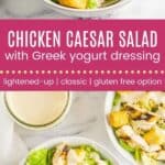 Chicken Caesar Salad Pin Template Long