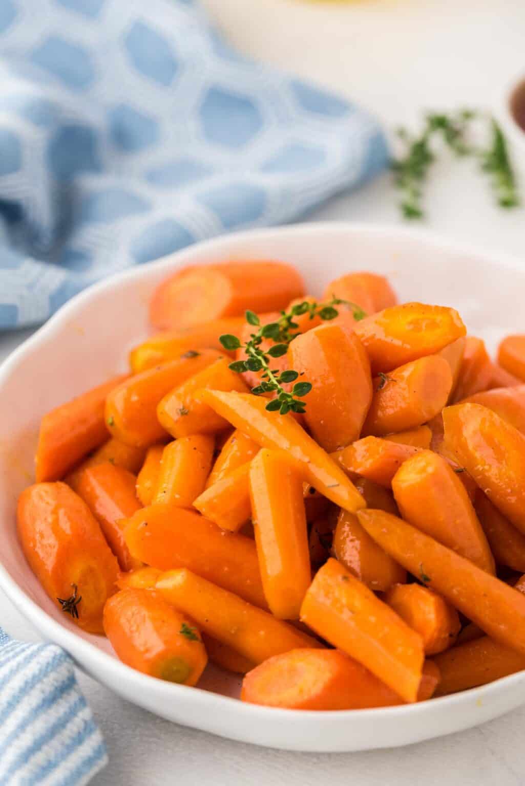 OvenRoasted Honey Glazed Carrots Cupcakes & Kale Chips