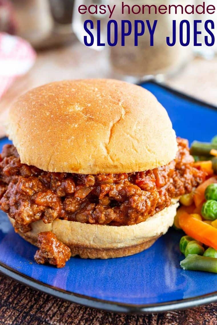 Homemade Sloppy Joes Recipe - Fast and Easy! | Cupcakes & Kale Chips