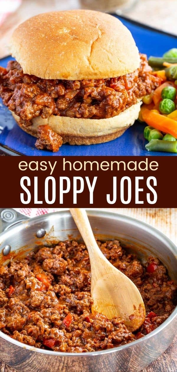 Homemade Sloppy Joes Recipe - Fast and Easy! | Cupcakes & Kale Chips