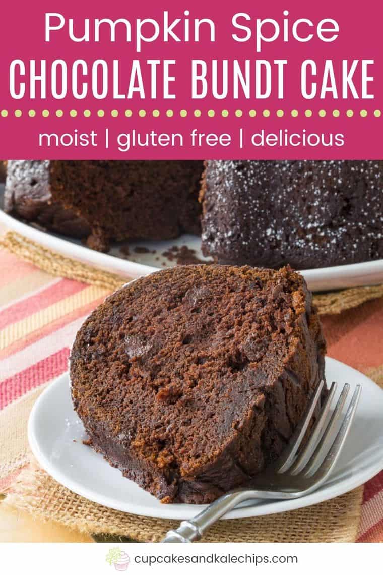 Gluten Free Chocolate Pumpkin Cake | Cupcakes & Kale Chips