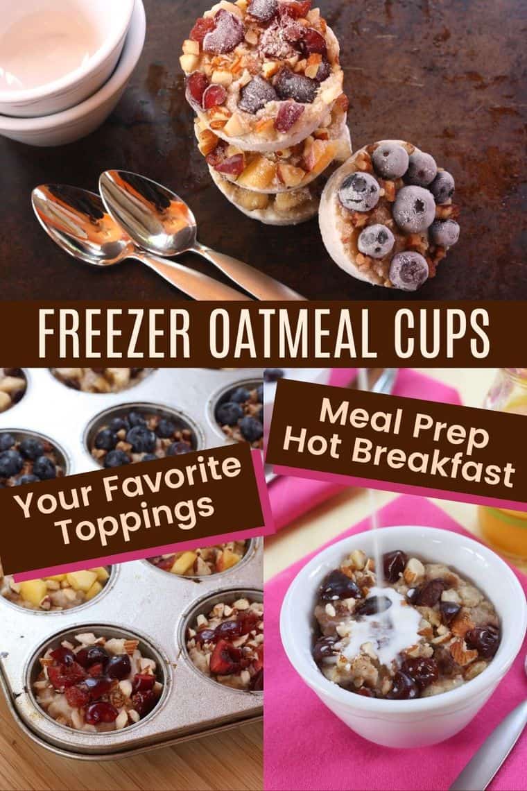 Frozen Oatmeal Cups Meal Prep Breakfast Cupcakes & Kale Chips
