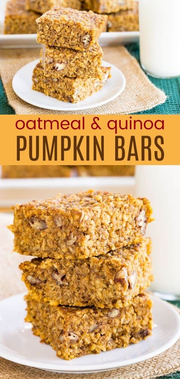 Gluten Free Pumpkin Breakfast Bars - Cupcakes & Kale Chips