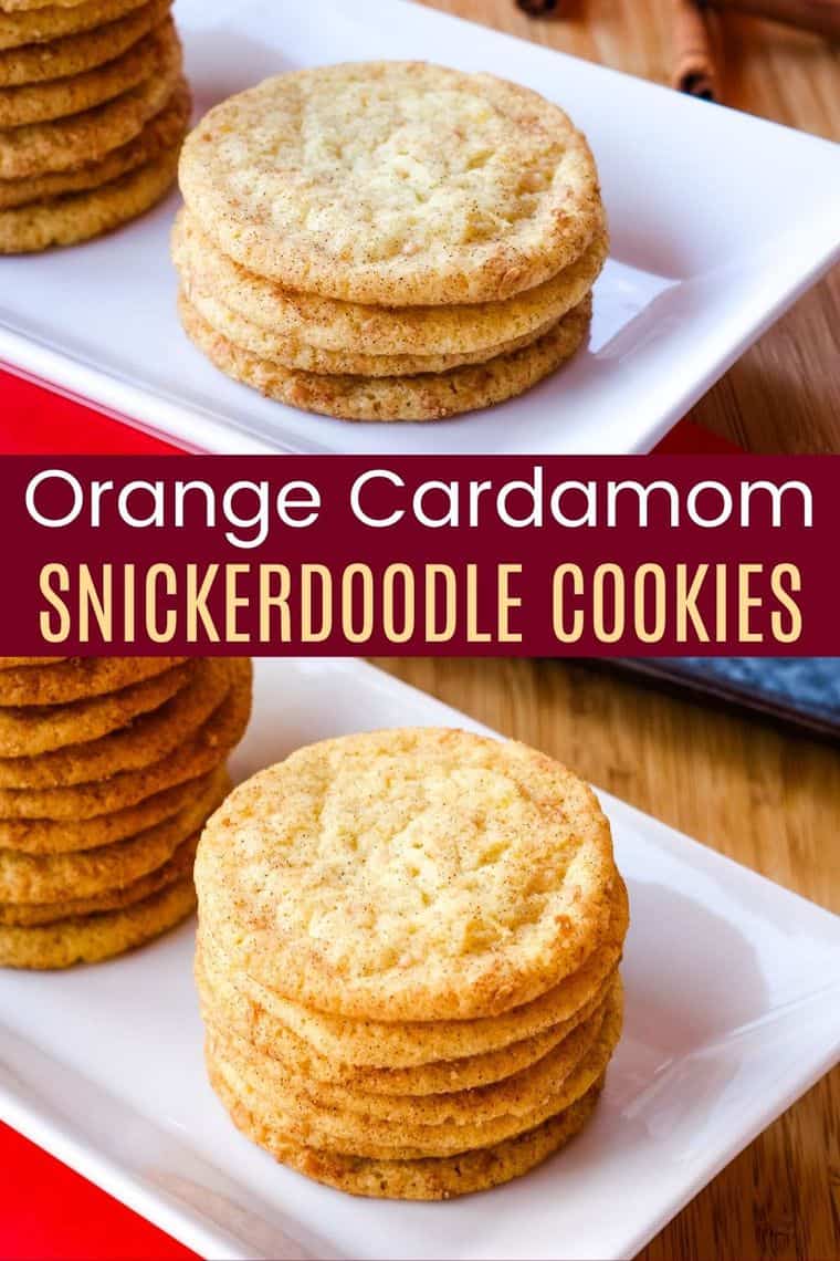 Orange Cardamom Cookies - Snickerdoodles with a Twist - Cupcakes & Kale ...