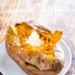 5 Ways to Make Baked Sweet Potatoes image with title
