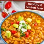 Hearty Turkey Chili with White Beans Pin