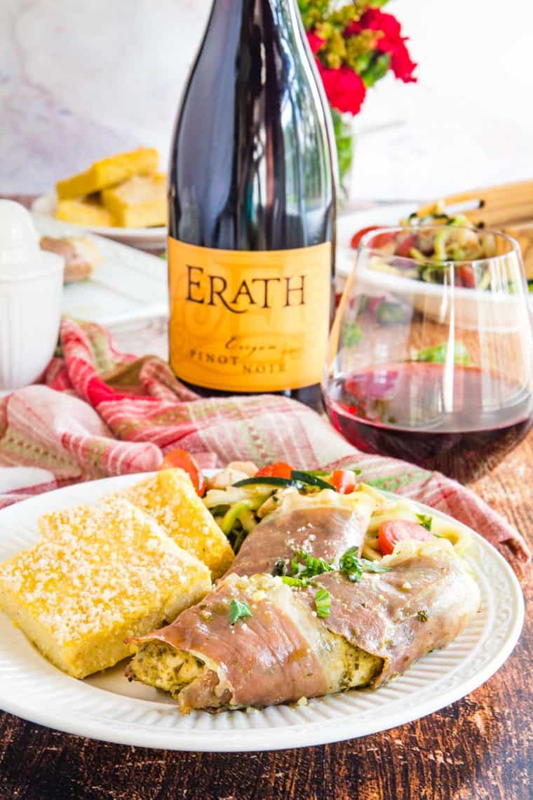 ProsciuttoWrapped Chicken Oven or Air Fryer! Cupcakes & Kale Chips