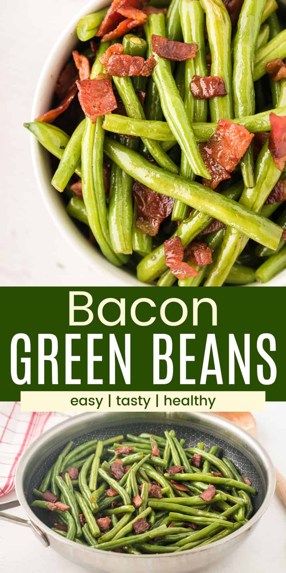 Sautéed Bacon Green Beans | Cupcakes & Kale Chips