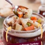 Turkey Pot Pie Soup Pin