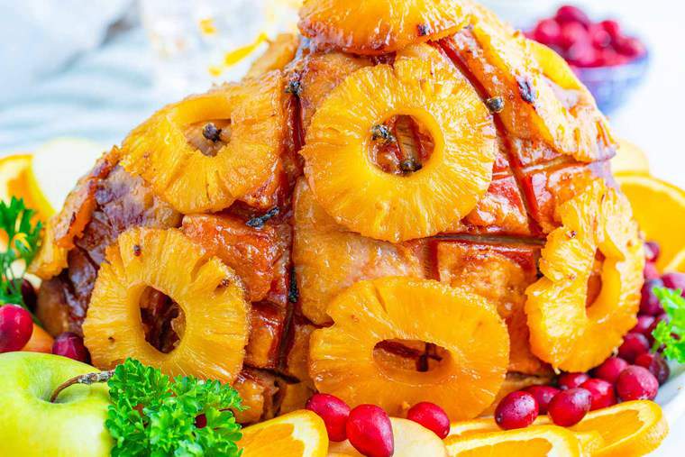 The Perfect Pineapple Glazed Easter Ham Recipe