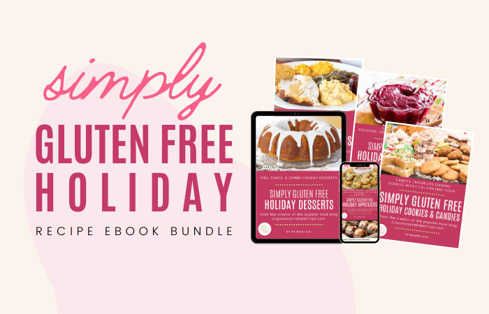 Simple Gluten Free EBook covers displayed on tablets and devices